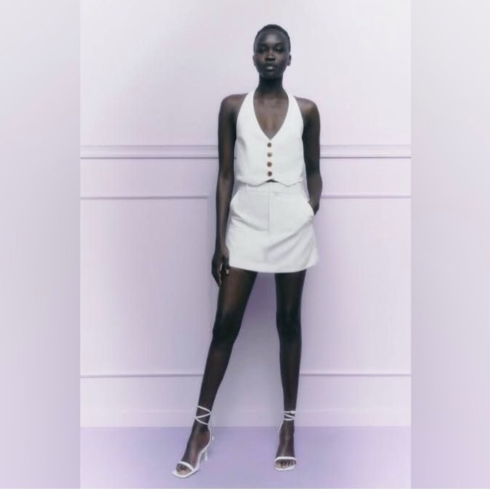 ZARA HALTER VEST